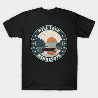 Hill Lake Minnesota Sunset T-Shirt